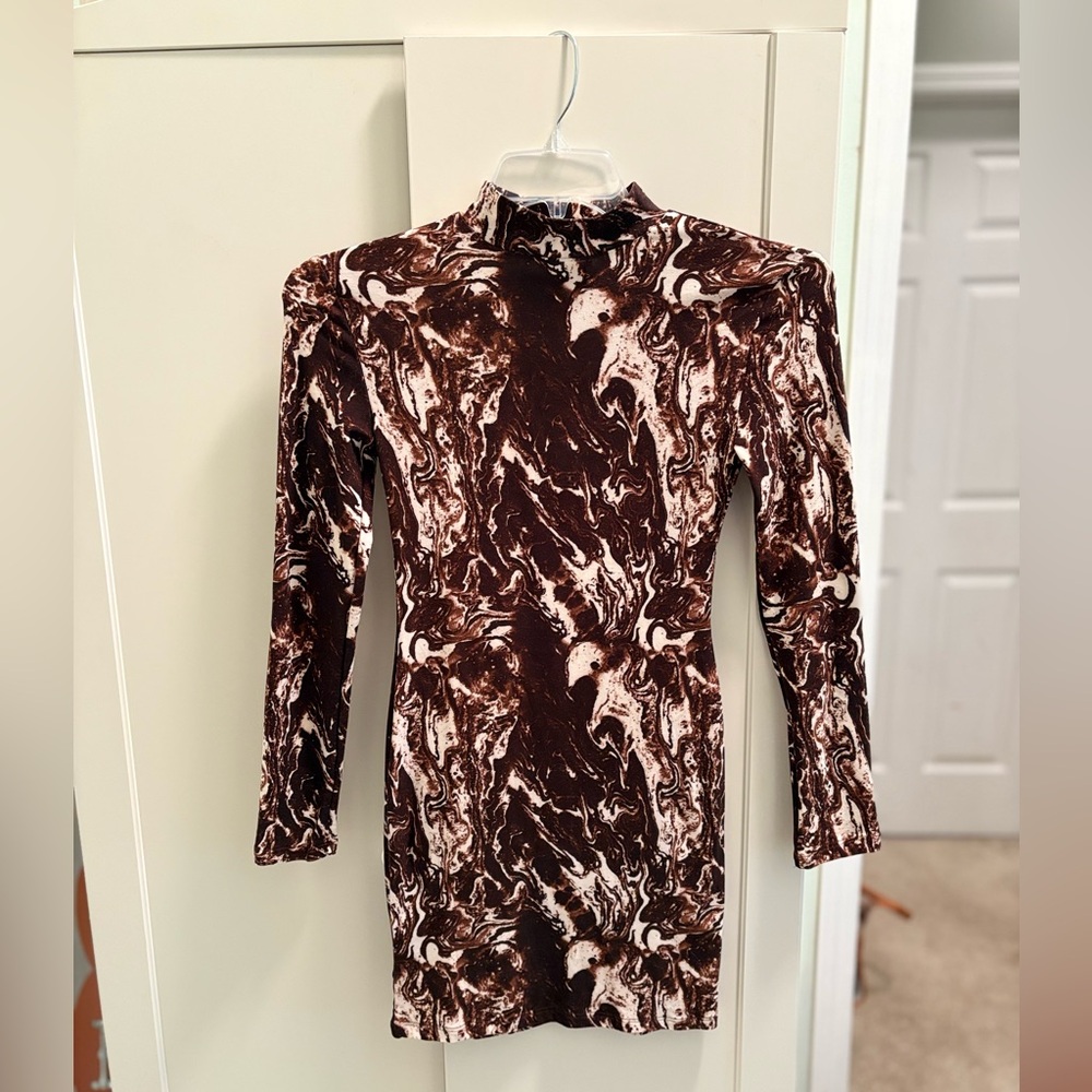 Rue21 Water Marble Mini Dress